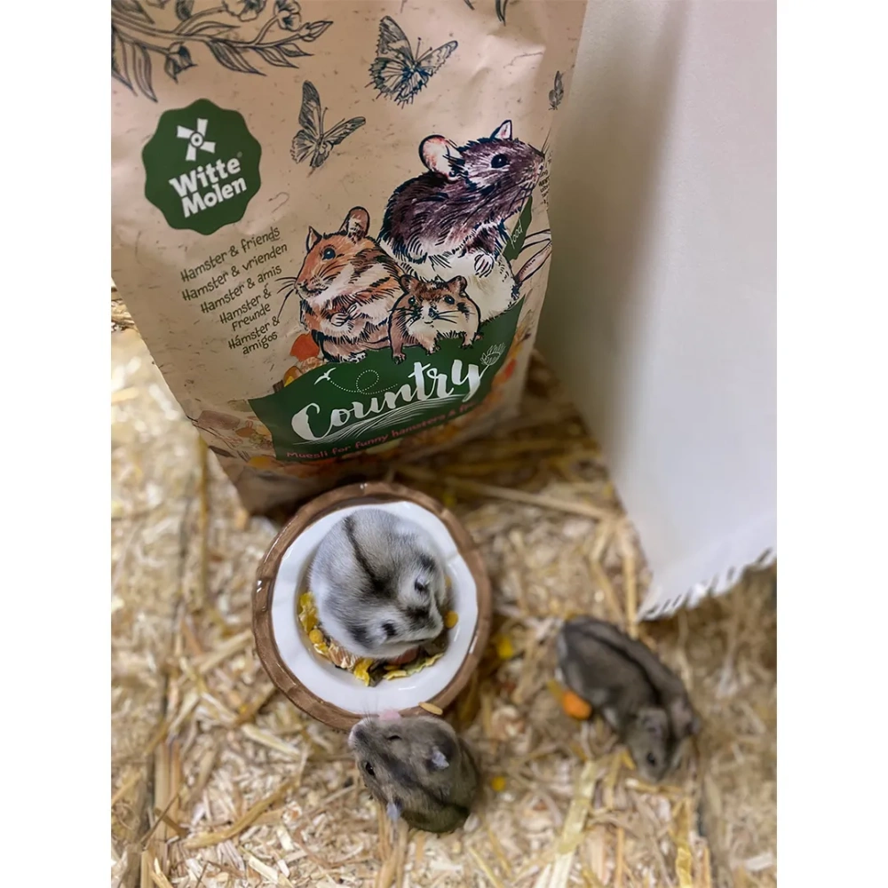 COUNTRY kompletné krmivo pre škrečky a ostatné malé hlodavce 3kg