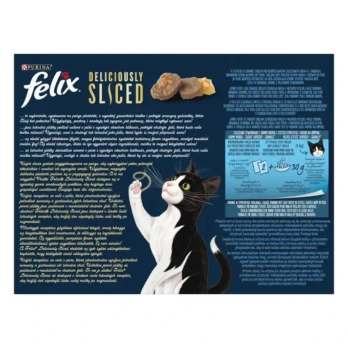 FELIX® Deliciously Sliced multipack Fish Selection 12×80 g
