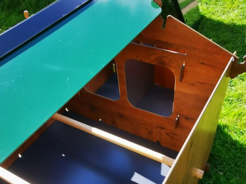 Kurín pre sliepky POLLY CHALET 2XL