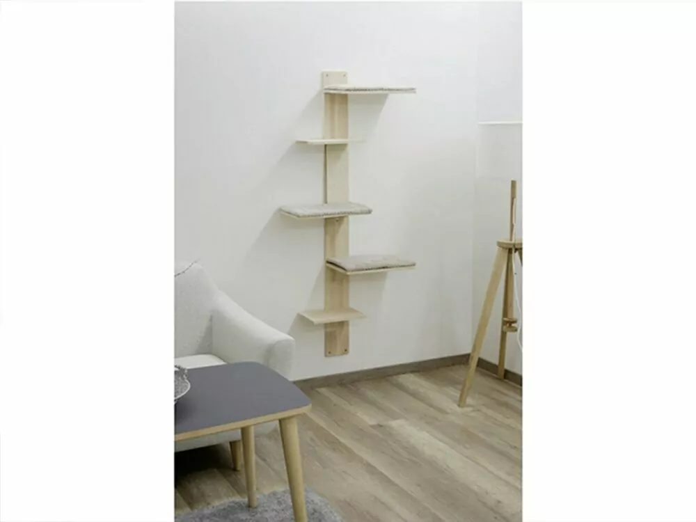 Škrabadlo pre mačky KERBL TIMBER - mačacie strom na stenu 150 cm