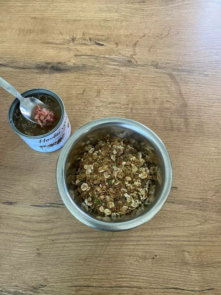 Sušený BARF Hovädzie a Kuracie C 2x5kg