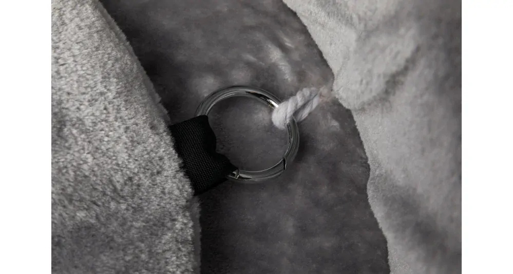 KLARA škrabadlo XXL, 100cm, šedá