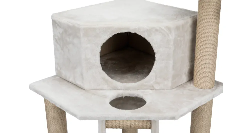 Škrabadlo MARLENA 151 cm svetlo šedé