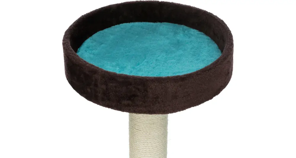 Škrabadlo LUGO 103 cm, hnedo/modré