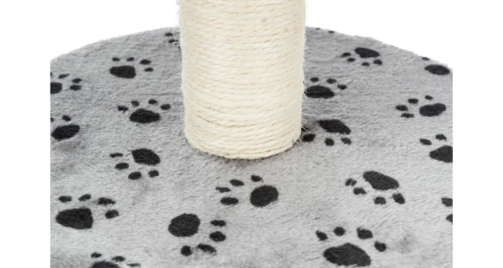 Škrabadlo TOLEDO 61 cm, - šedé s labkami