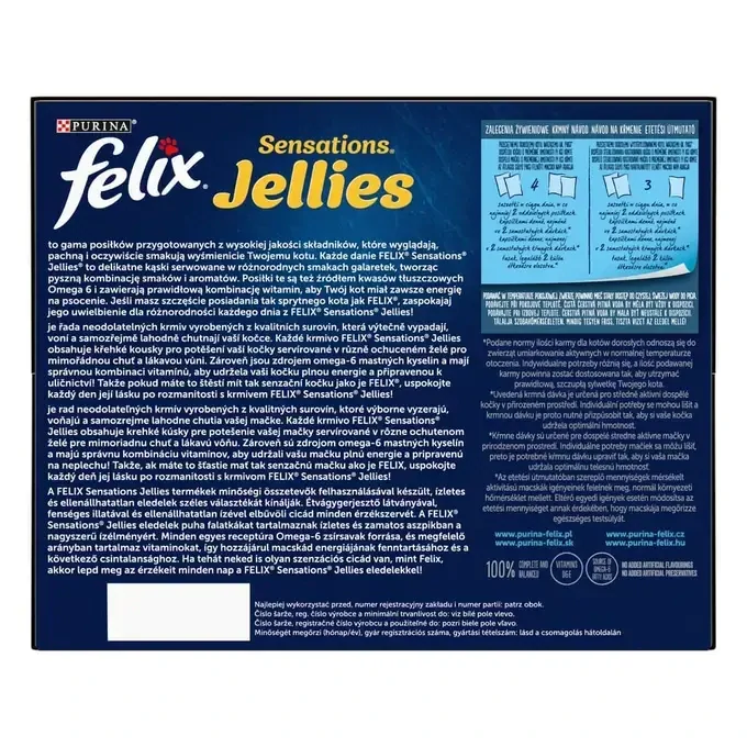 FELIX® Sensations Jellies kura s mrkvou 24x 85 g