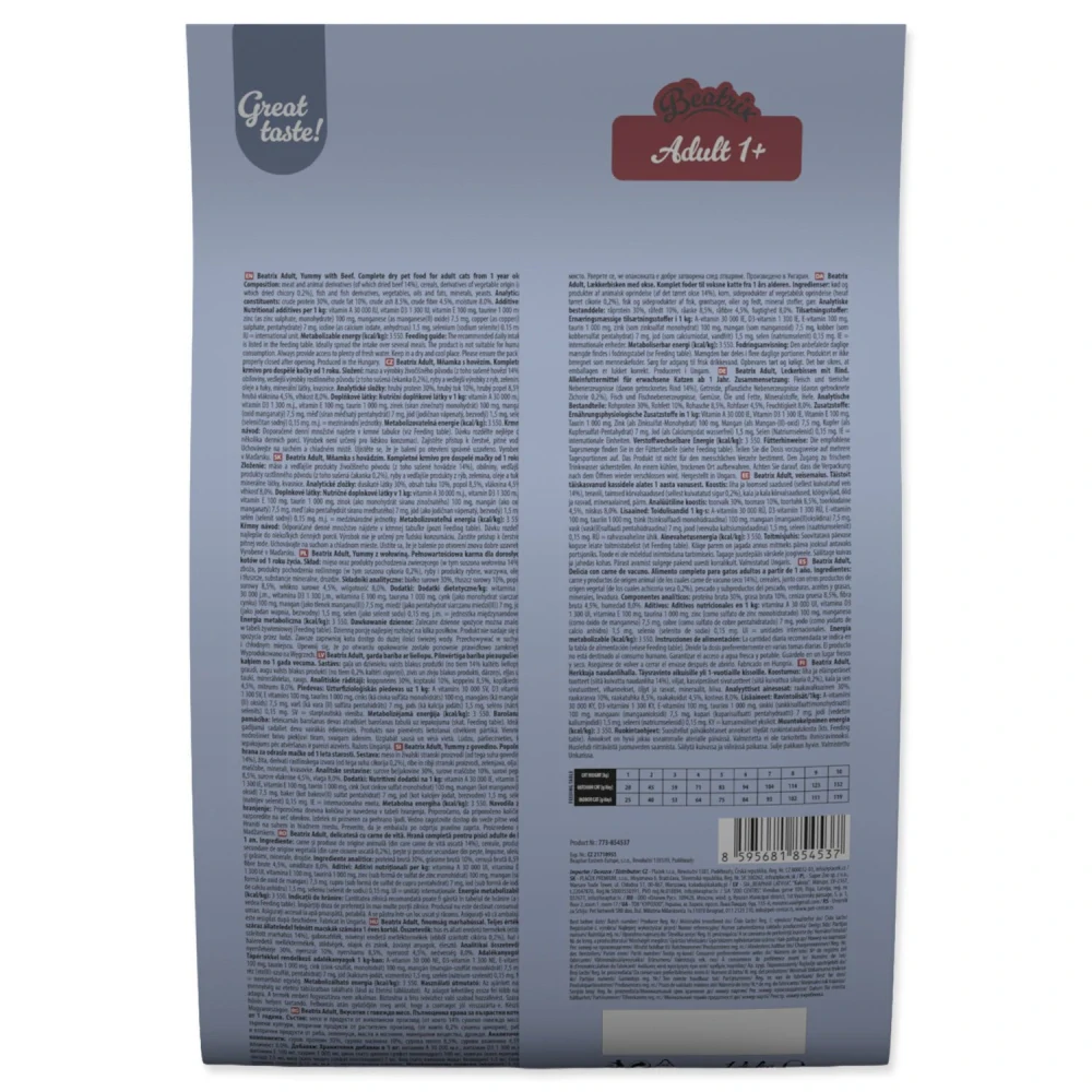 Beatrix Adult s hovädzím mäsom 1, 4kg