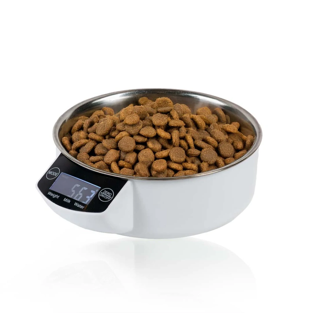 DUVO+ Miska s digitálnou váhou 1000ml, 22x18x7cm max. 5kg dva v jednom
