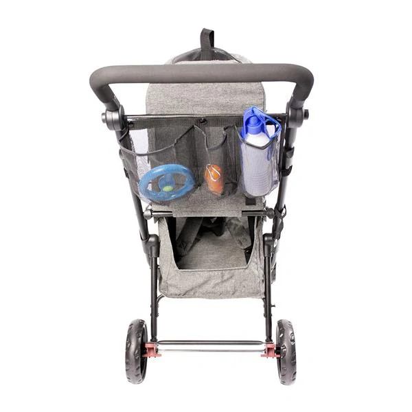 Kočík PET BUGGY DELUXE sivý - max.nosnosť 15kg 79x46x99cm