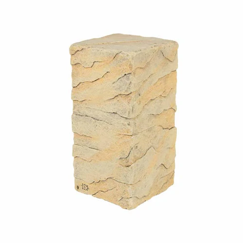 TERRA DELLA Stavebné prvky s pieskovým kamenným vzhľadom do terária 2 Beige 18x9x9cm