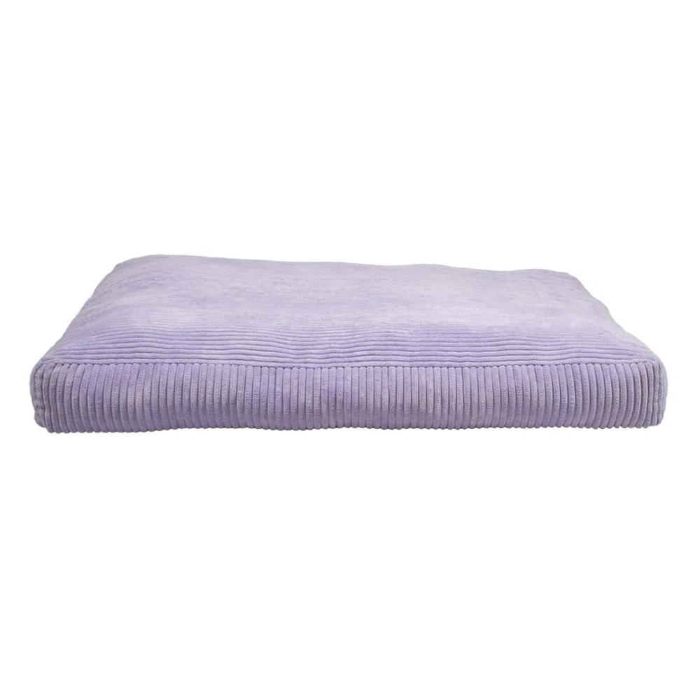 COOCKOO COZY UNI Menčestrový vankúš pre psov M 90x75x11cm fialový