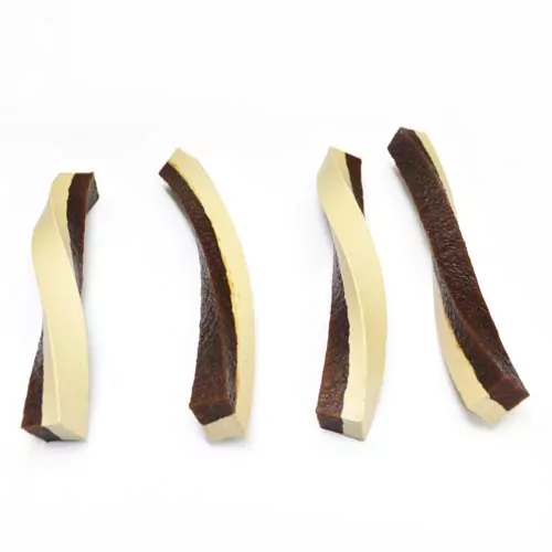 COBBYS PET AIKO Twist Stix 12cm Mlieko+Jahňa