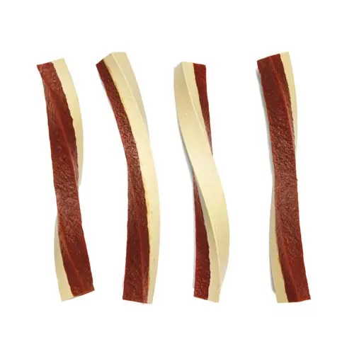 COBBYS PET AIKO Twist Stix 12cm Mlieko+Hovädzina 