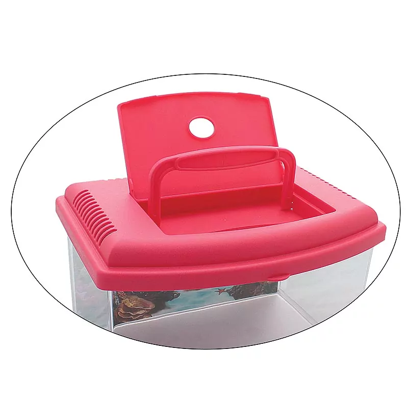 COBBYS PET Akvárium plastové 1, s krytom a pozadím 22x16x14cm 3l