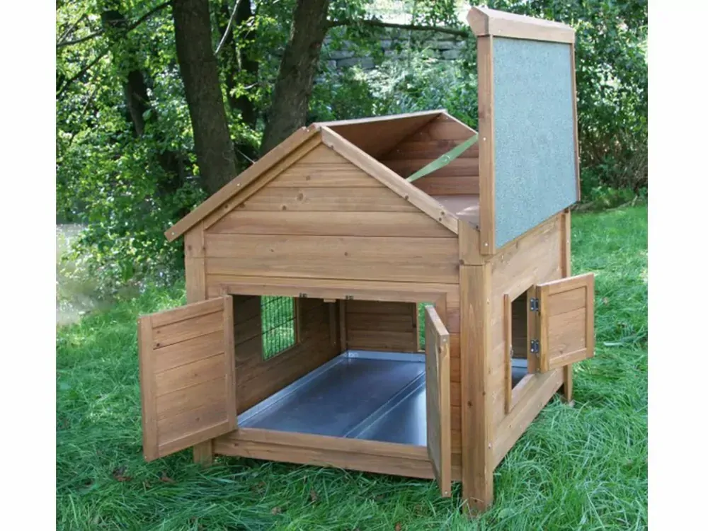 Kurník pre sliepky, domček pre králiky KERBL 105x100x108 cm