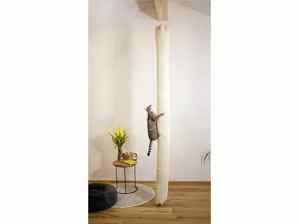 Škrabadlo pre mačky KERBL BAG CLIMBER - sisalové, závesné 260x16x16 cm