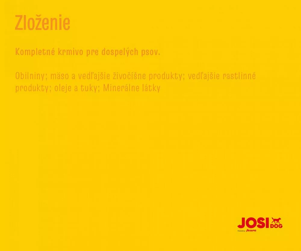 JosiDog Economy 15 kg