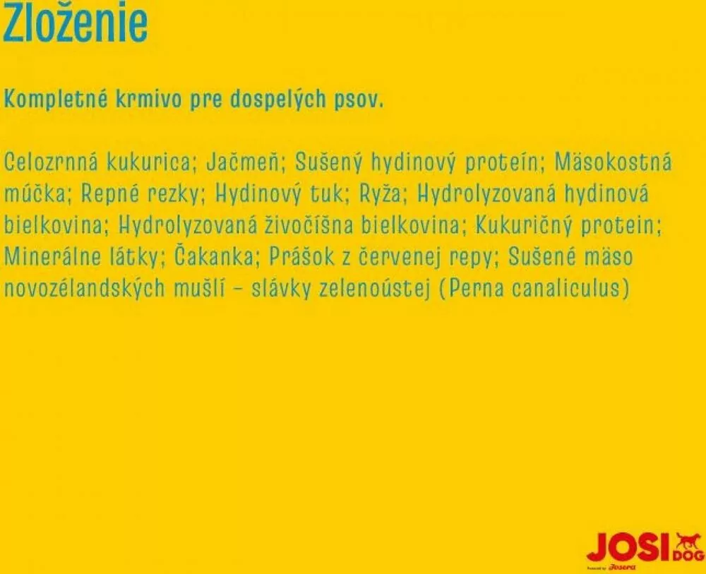 JosiDog Master Mix 15 kg
