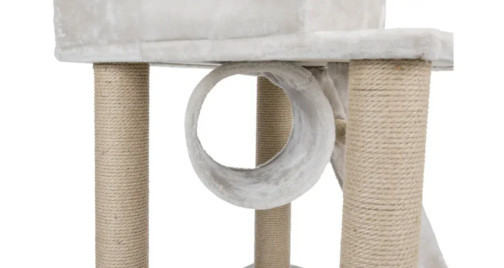 Škrabadlo MARLENA 151 cm svetlo šedé