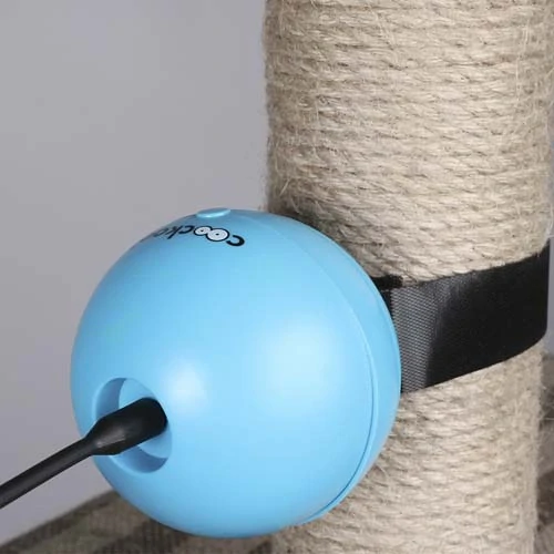 EBI COOCKOO FOXY modrá elektronická hračka pre mačky