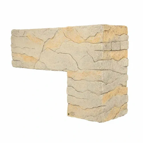 TERRA DELLA Stavebné prvky s pieskovým kamenným vzhľadom do terária 4 Beige 27,5x9x18,5cm