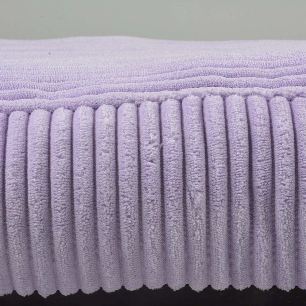 COOCKOO COZY UNI Menčestrový vankúš pre psov L 120x80x12cm fialový