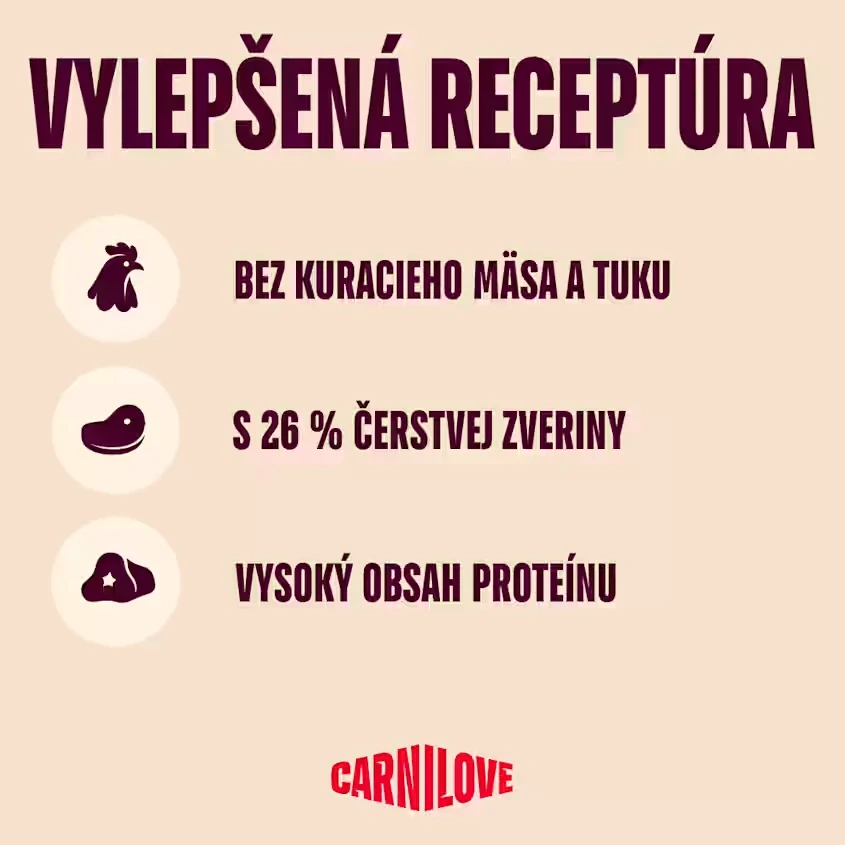 Carnilove ActiveDog Venison & Reindeer for Adult 12 kg