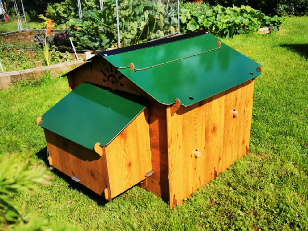 Kurín pre sliepky POLLY CHALET 2XL