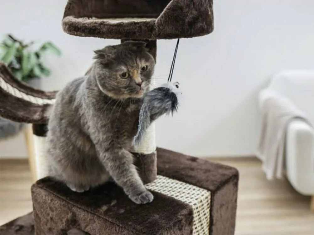 Škrabadlo pre mačky KERBL SAFARI BIG 122x60x36 cm