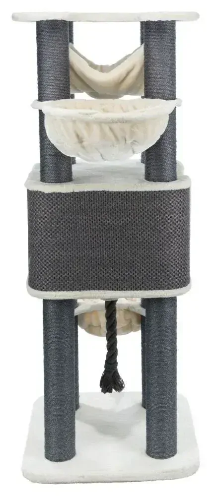 XXL škrabadlo HUMBERTO, 174 x 68 x 68, krémová/sivá