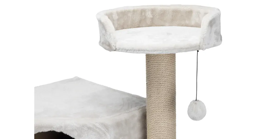 Škrabadlo MARLENA 151 cm svetlo šedé