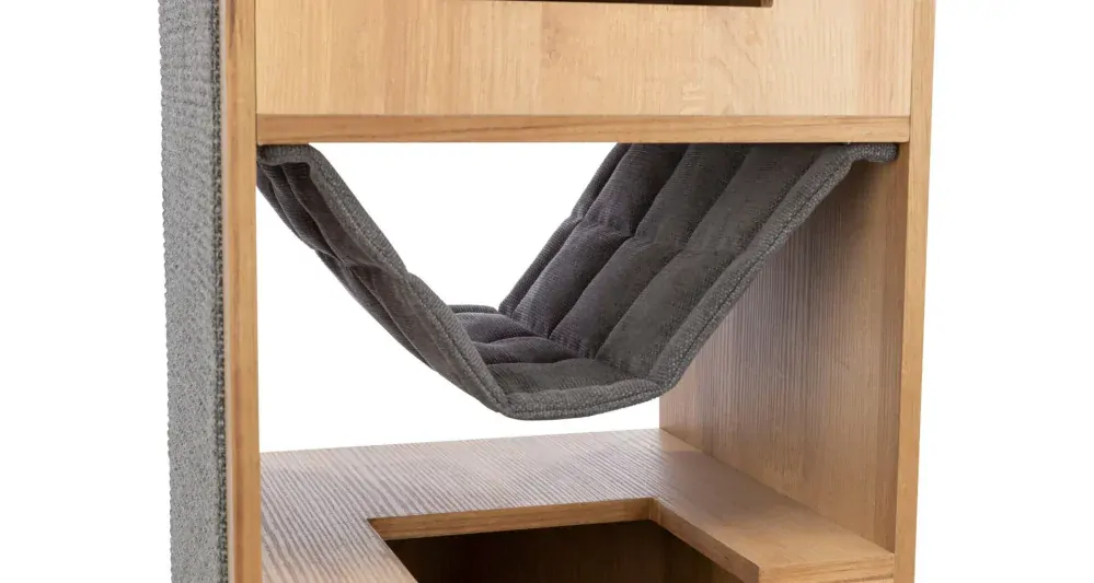 CityStyle škrabadlo TOWER pre mačky, 105 cm, hnedá/sivá
