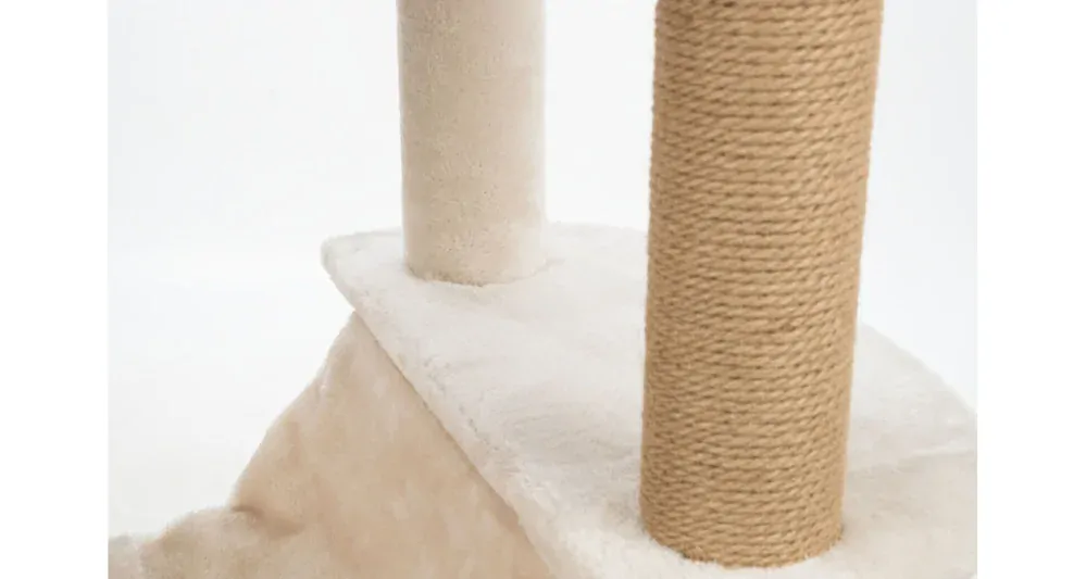 Škrabadlo FEDERICO svetlo šedé 142 cm