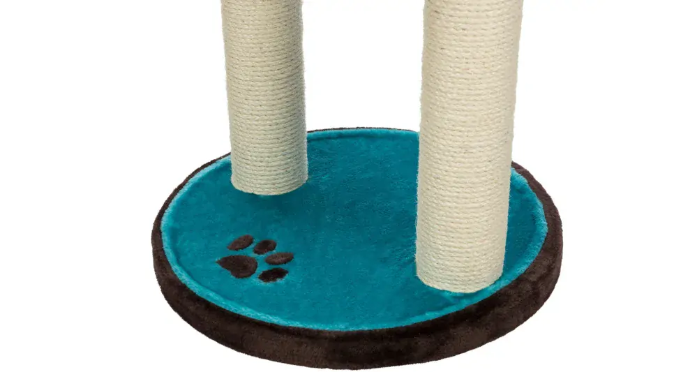 Škrabadlo LUGO 103 cm, hnedo/modré