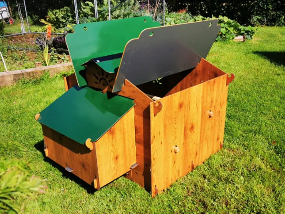 Kurín pre sliepky POLLY CHALET 2XL