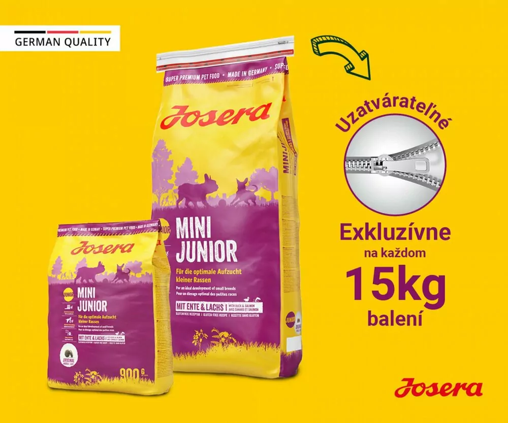 Josera Dog Mini Junior Duck & Salmon 10 kg