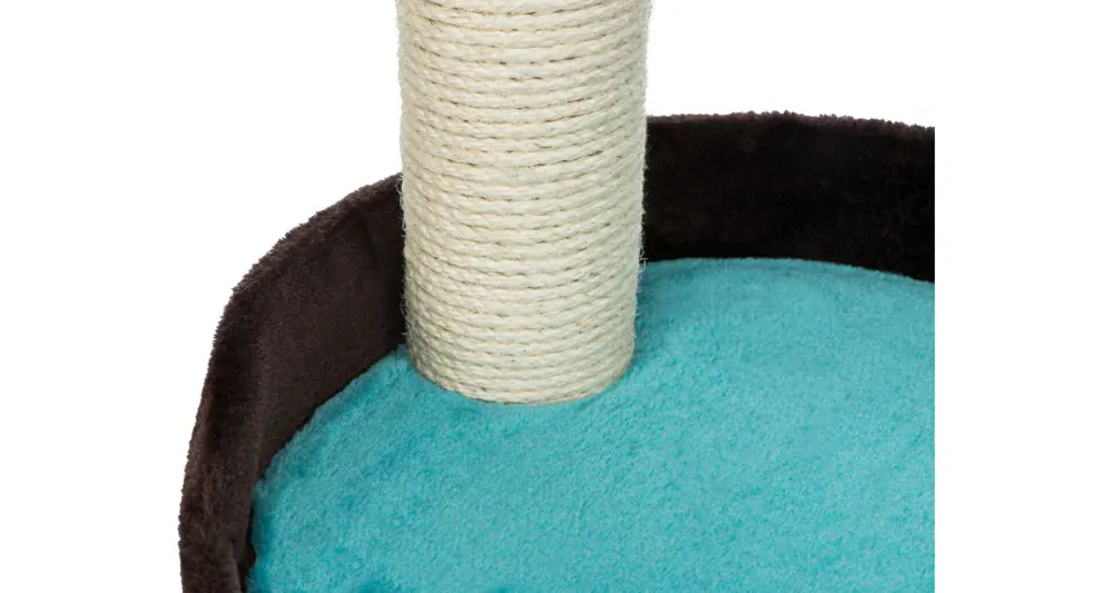 Škrabadlo LUGO 103 cm, hnedo/modré