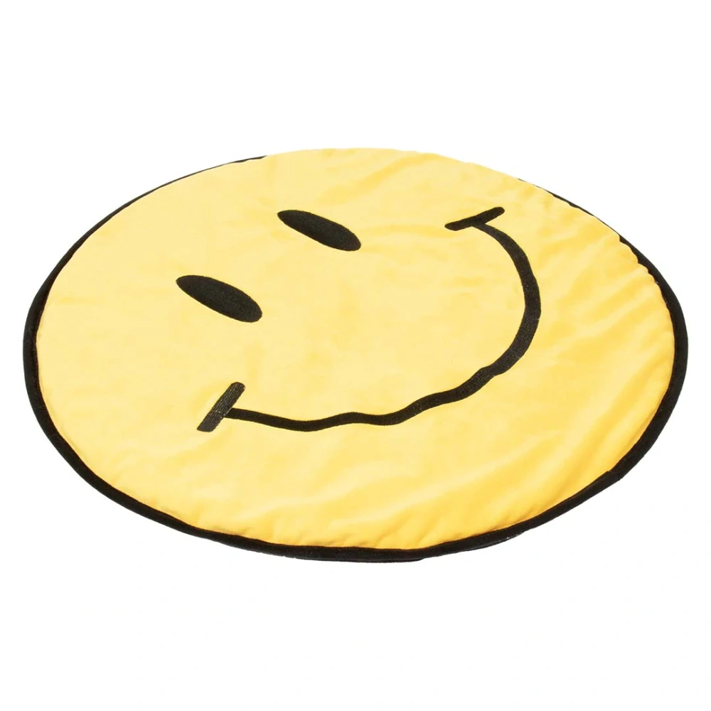 COOCKOO BIG SMILE Pohodlné mäkké ležadlo pre mačky 60x60x0,8cm žlté