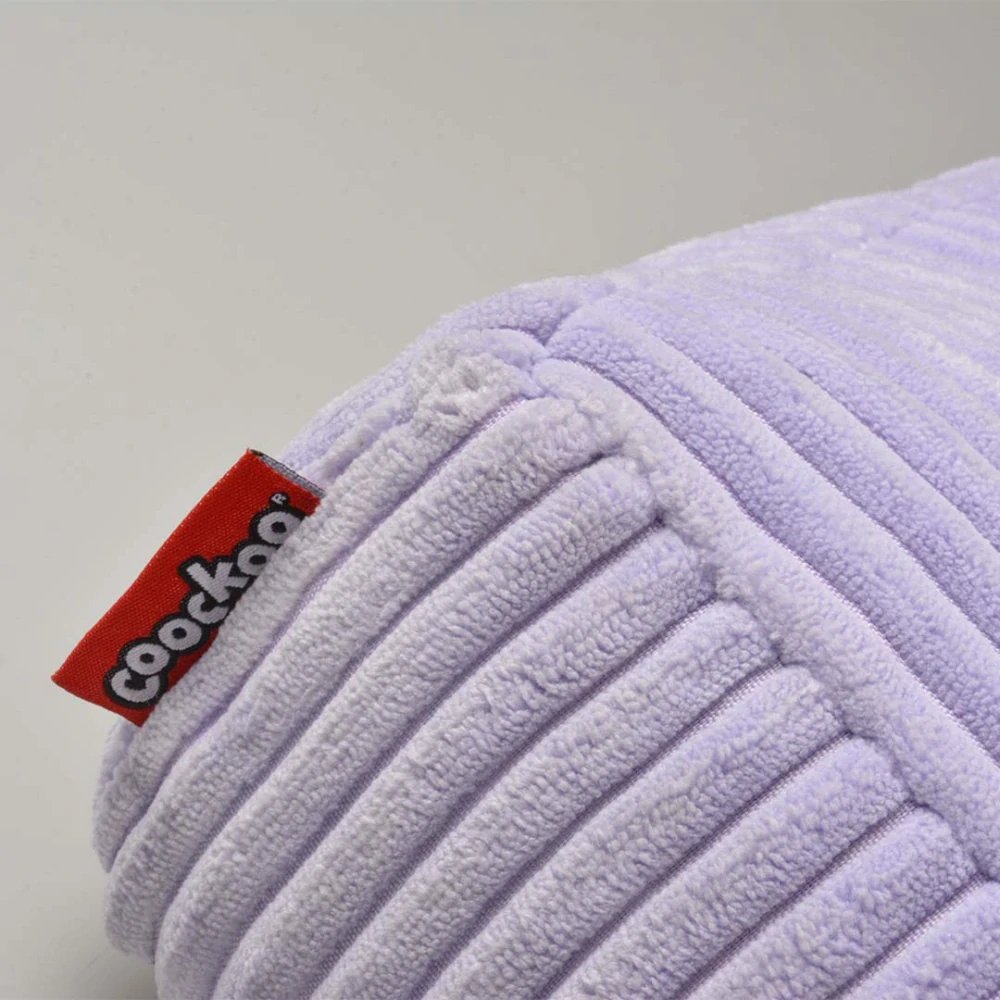 COOCKOO COZY UNI Menčestrový vankúš pre psov M 90x75x11cm fialový
